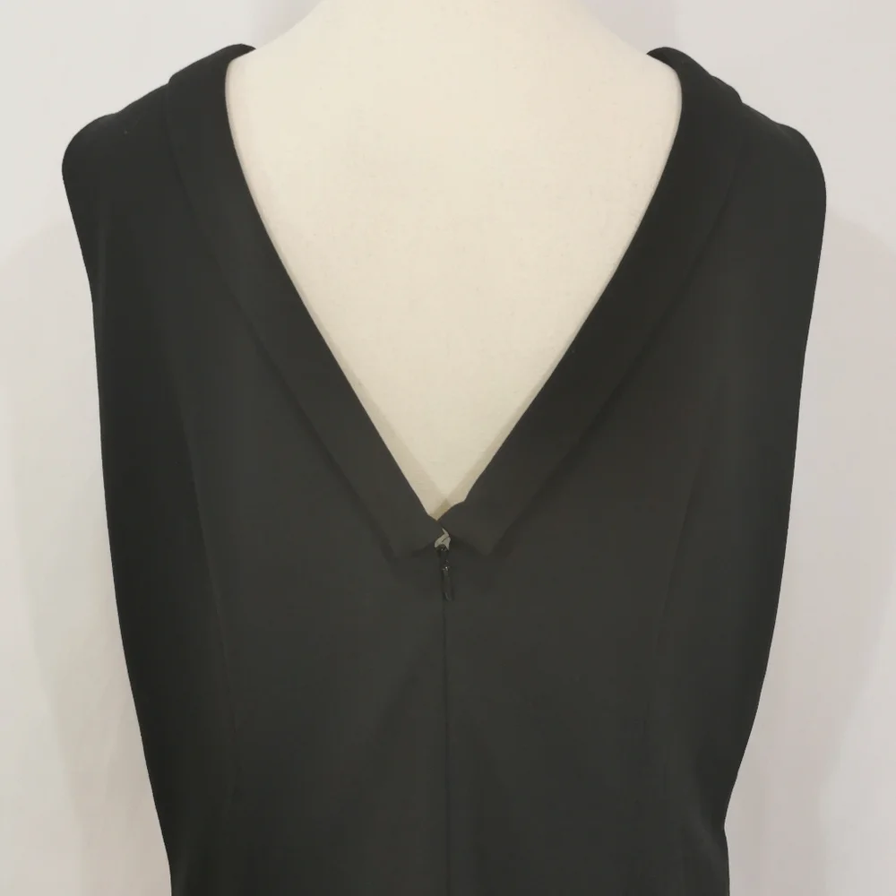 NWT Ann Taylor Factory Sleeveless Black Dress - Sz 14 - Picture 4 of 8